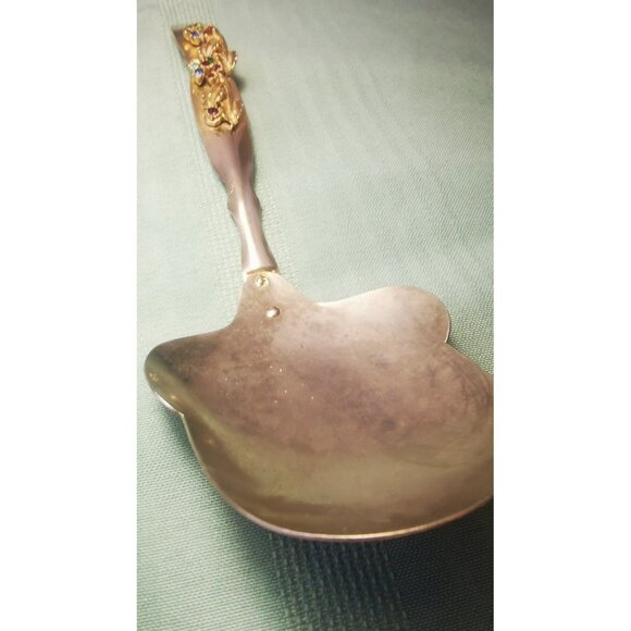 Decorative Serving Utensil Hollywood Regency Style circa 1950s - Picture 2 of 8